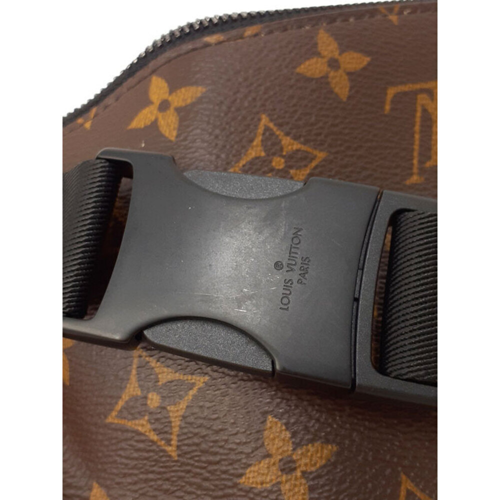 Louis Vuitton Monogram Macassar Brown Christopher Bum Bag Body - Picture 7 of 9